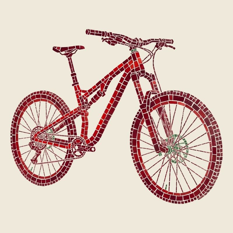 MTB Mosaic – Mountain Bike as an Art Object