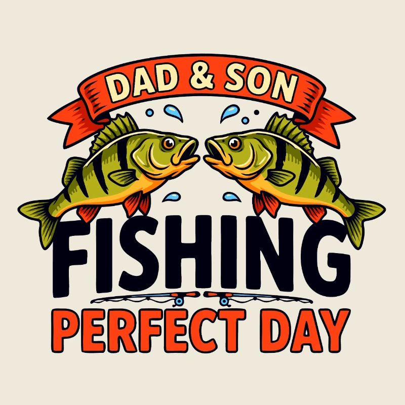 Journée de pêche avec papa