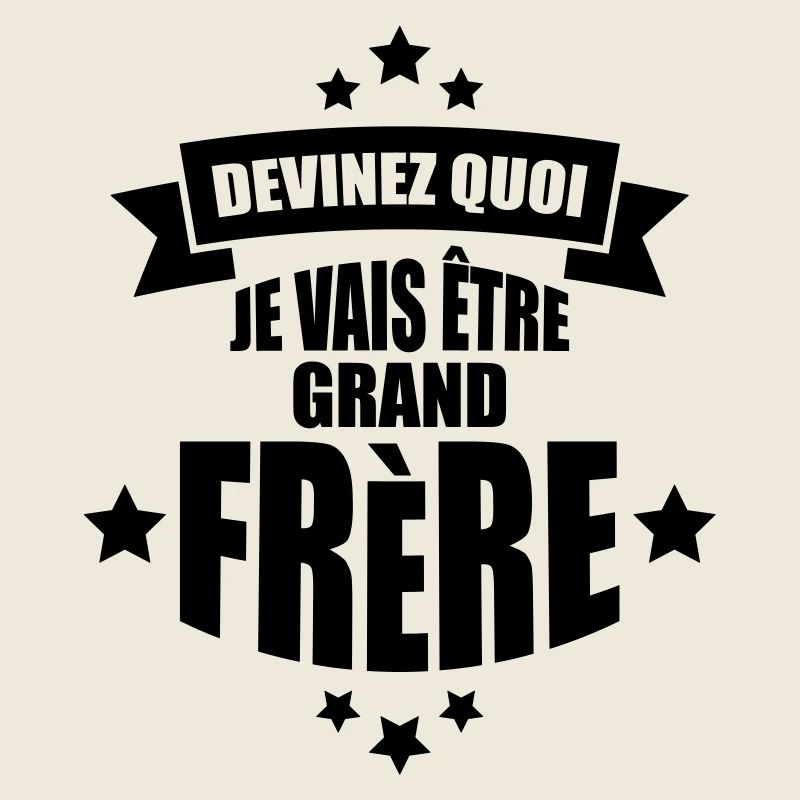 devinez quoi je vais être grand frère