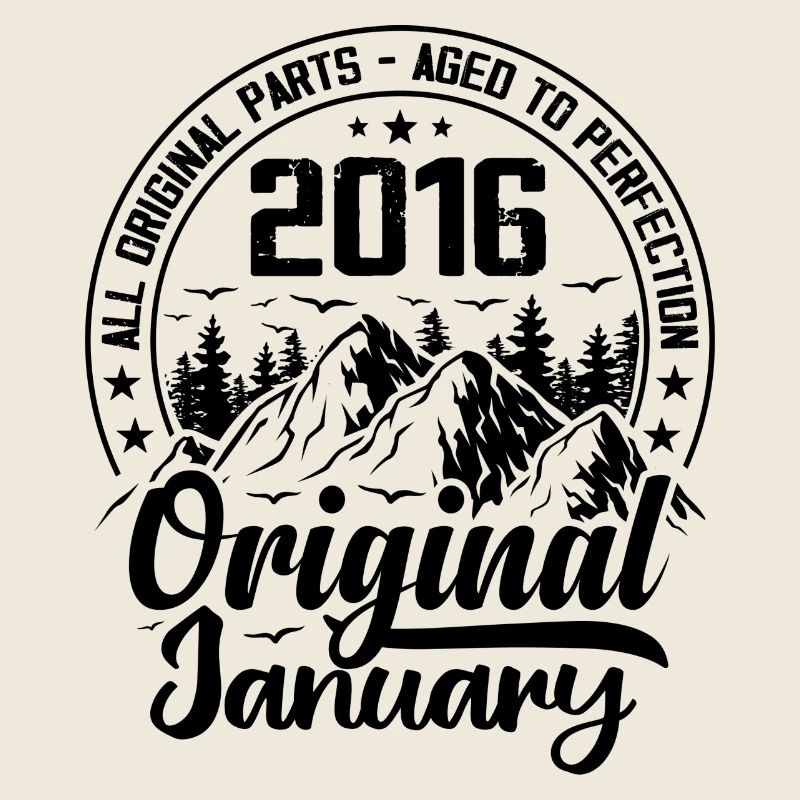 2016 janvier Original 8 Ans cadeau Anniversaire