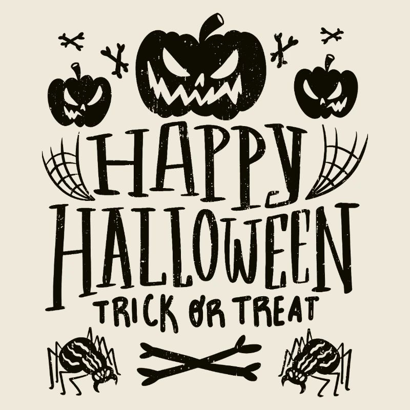 Fröhliches Halloween-Süßes oder Saures