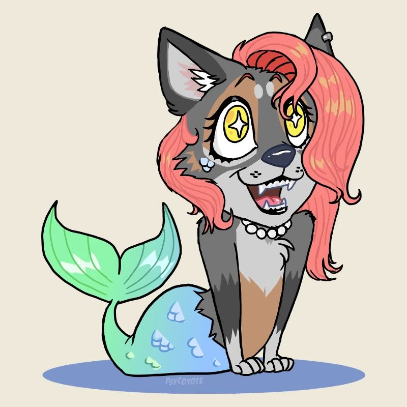 Coral (Version Chibi) (par Leni Riosa)