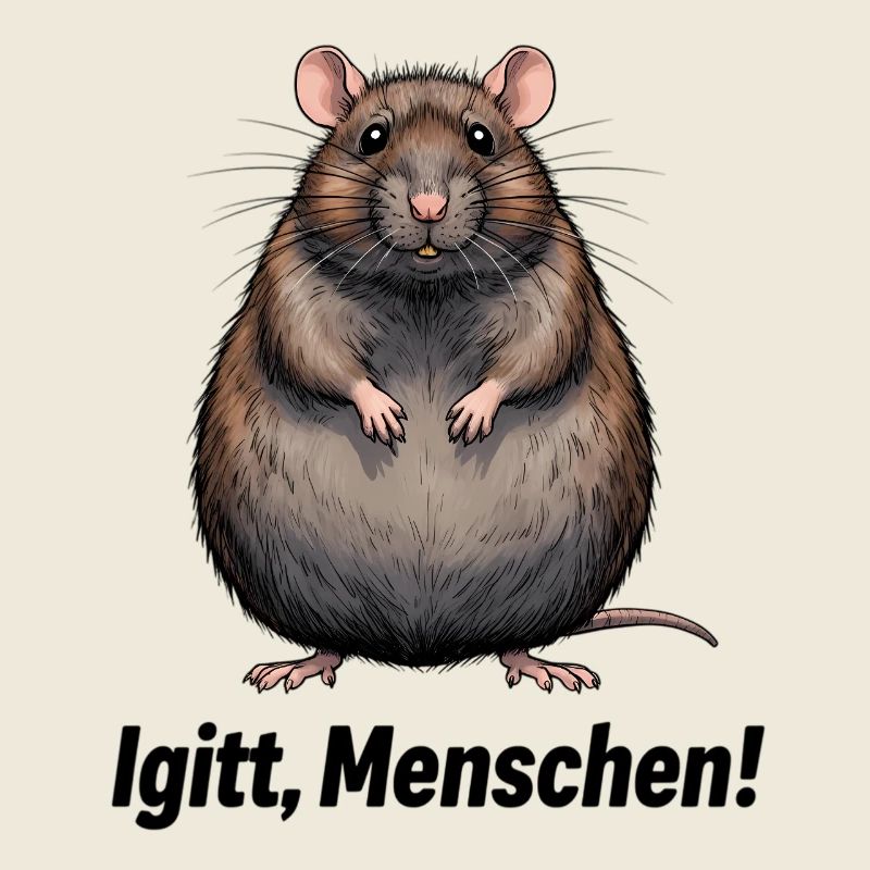 Ratte im Kunststil