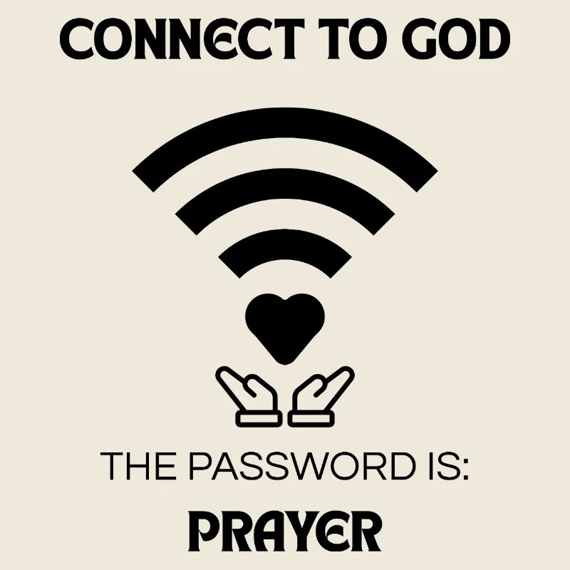 Connectez-vous à Dieu - Prière moderne et conception de la foi
