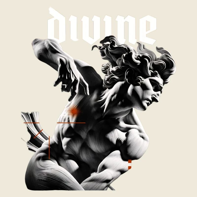 Divine Sculpture Noir