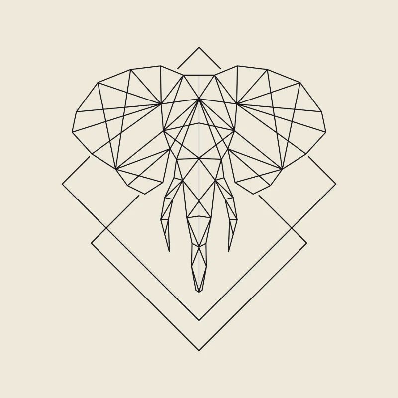 Polygon Elephant