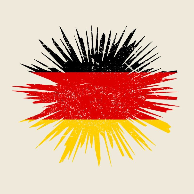 Geschenk Splatter Land Roots Deutschland