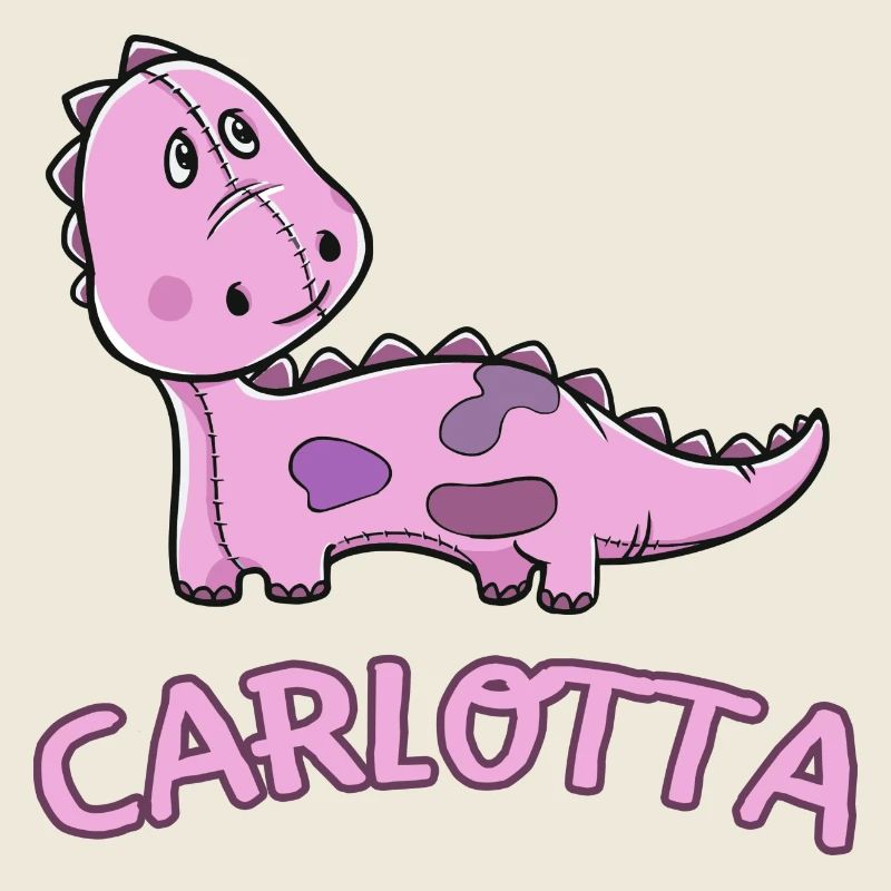 Dinosaur funny child Carlotta gift birth