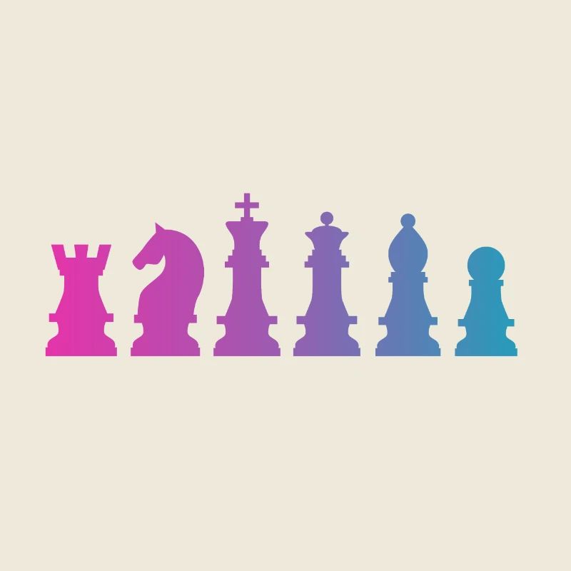 Schachfiguren Schach Spiel Geschenk idee Spieler