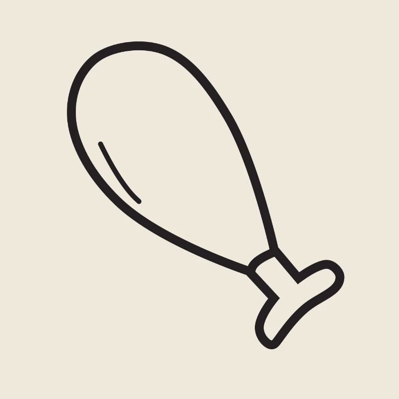 Keule Fleisch Essen Geschenk Idee Hühnchen