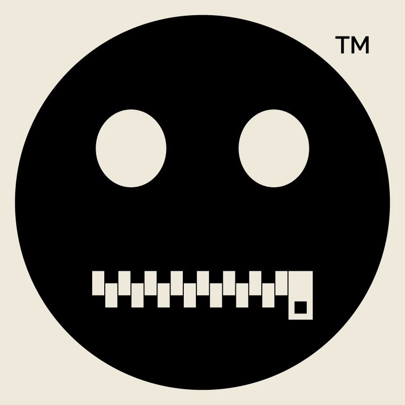 Smiley Shut up - Sei Still