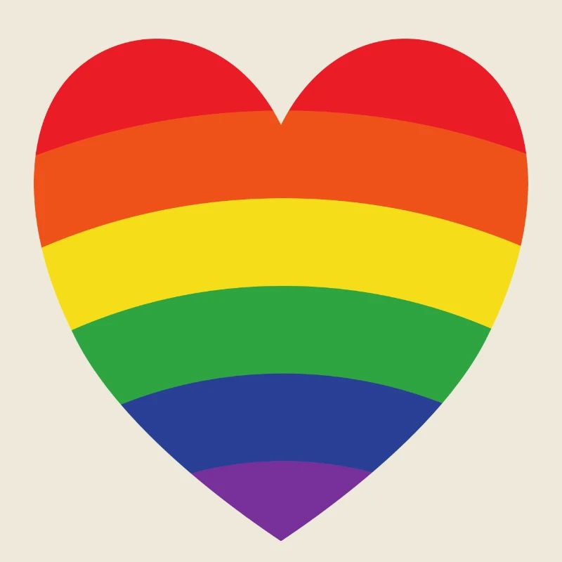 Regenbogenherz | LGBT | Geschenkidee