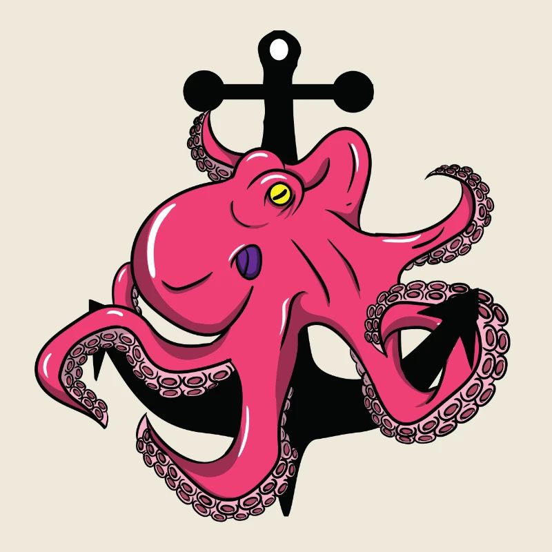 Octopus - octopus - anchor