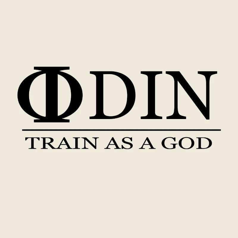 Odin Train as a God - Training Motivation Geschenk