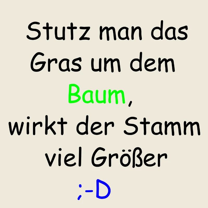 Baum Spruch | Super Geschenk