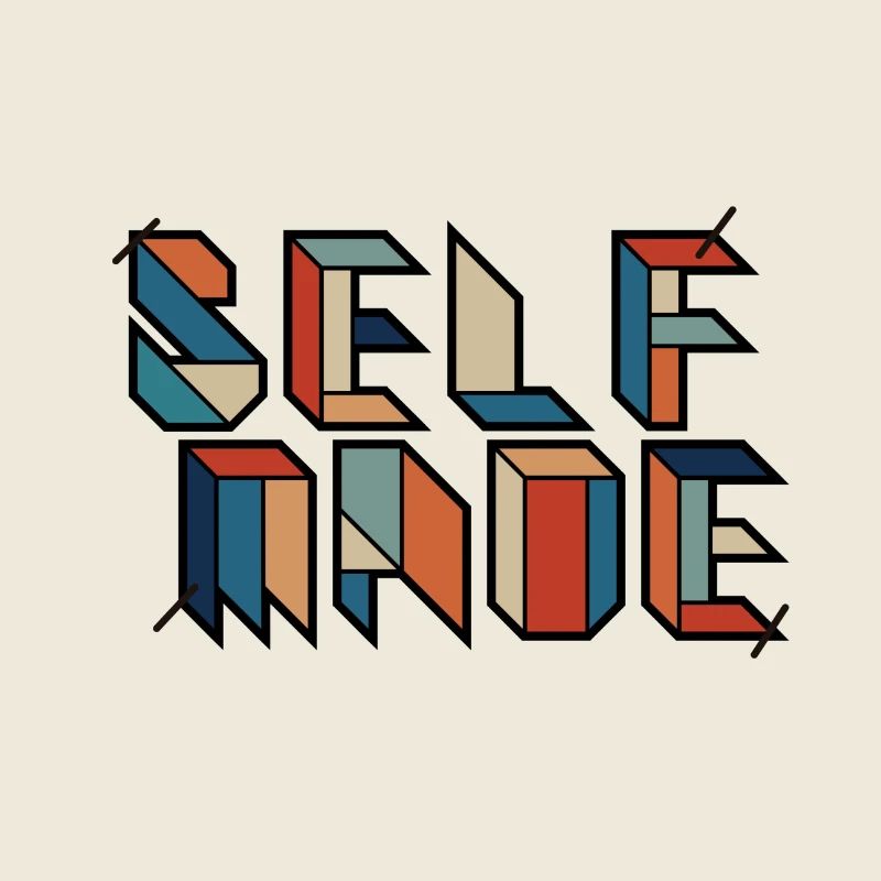 Selfmade - Selbstgemacht - Retro Vingate Graffiti