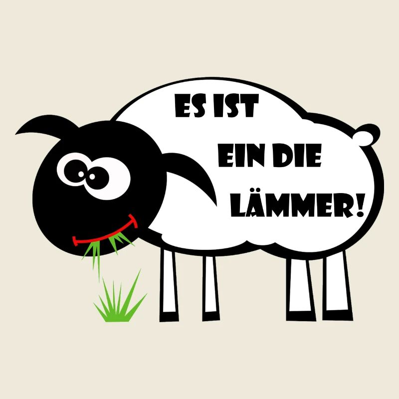 Es ist ein Dilemma! Lamm Geschenkidee