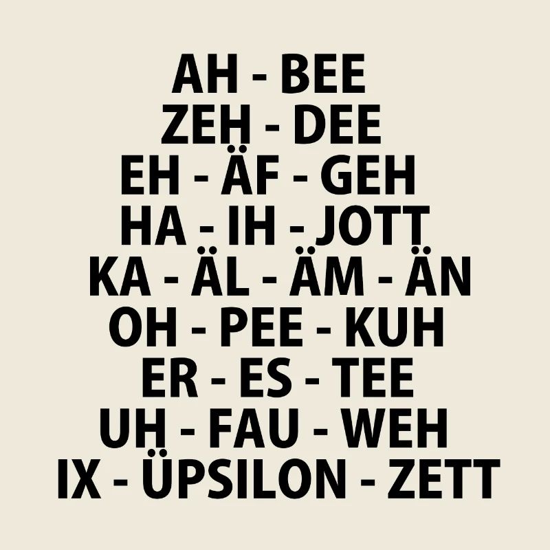 ABC alphabet
