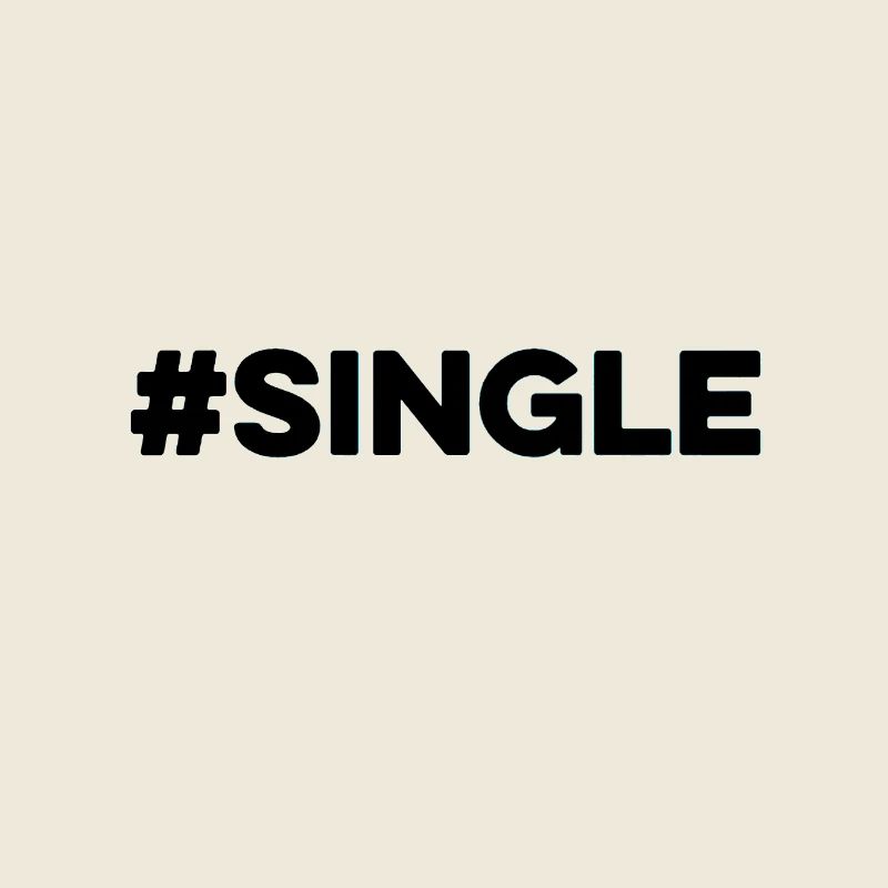 Single aber nicht alleine Geschenk Geschenkidee