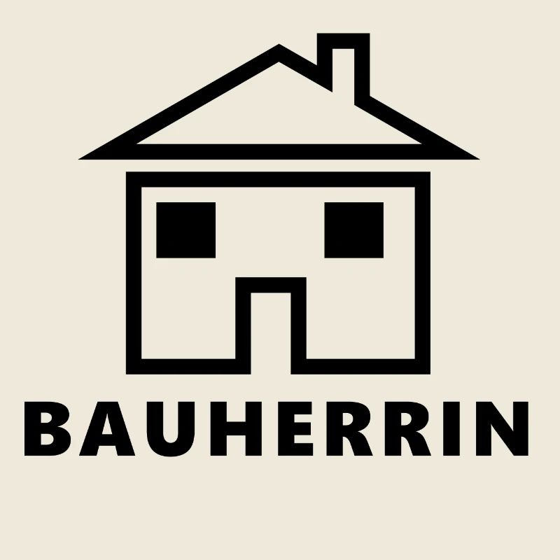 Bauherrin - schwarz