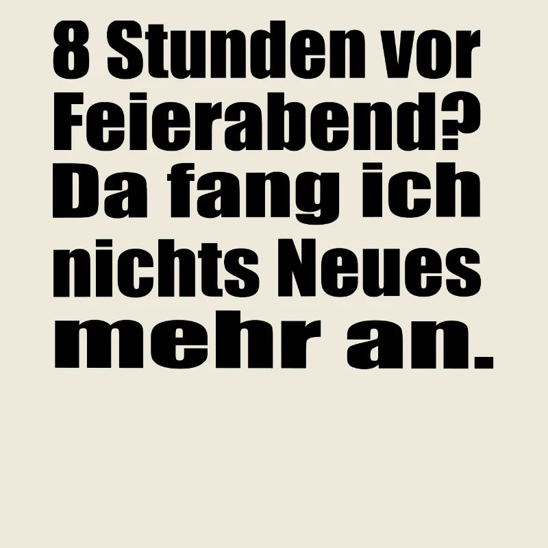 Endlich Feierabend !