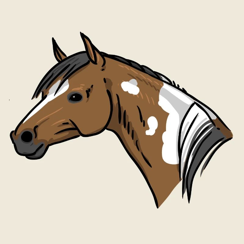 Portrait de cheval