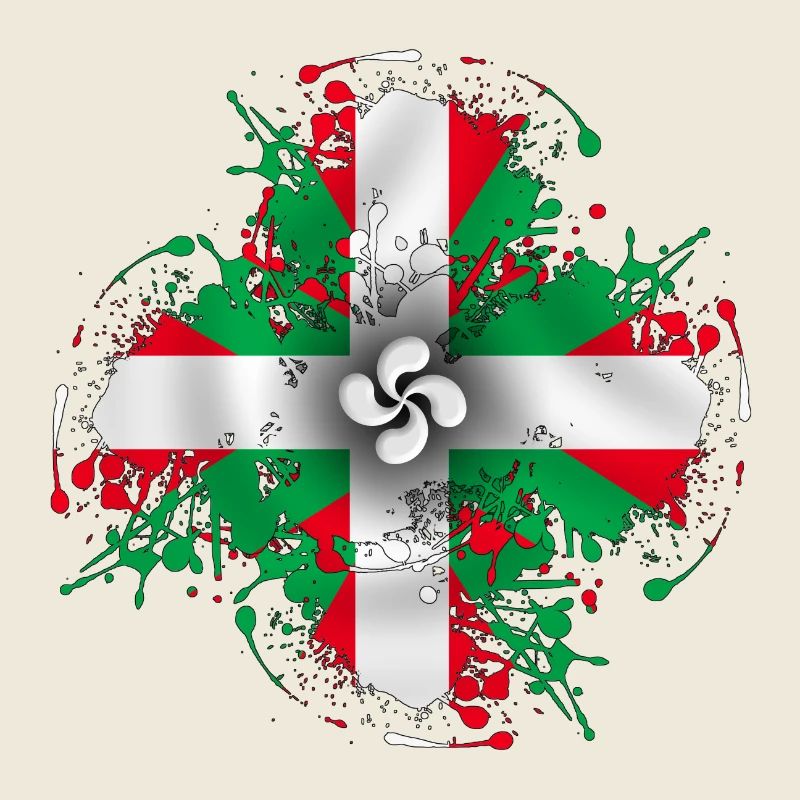Ddrapeau Basque - Ikurriña