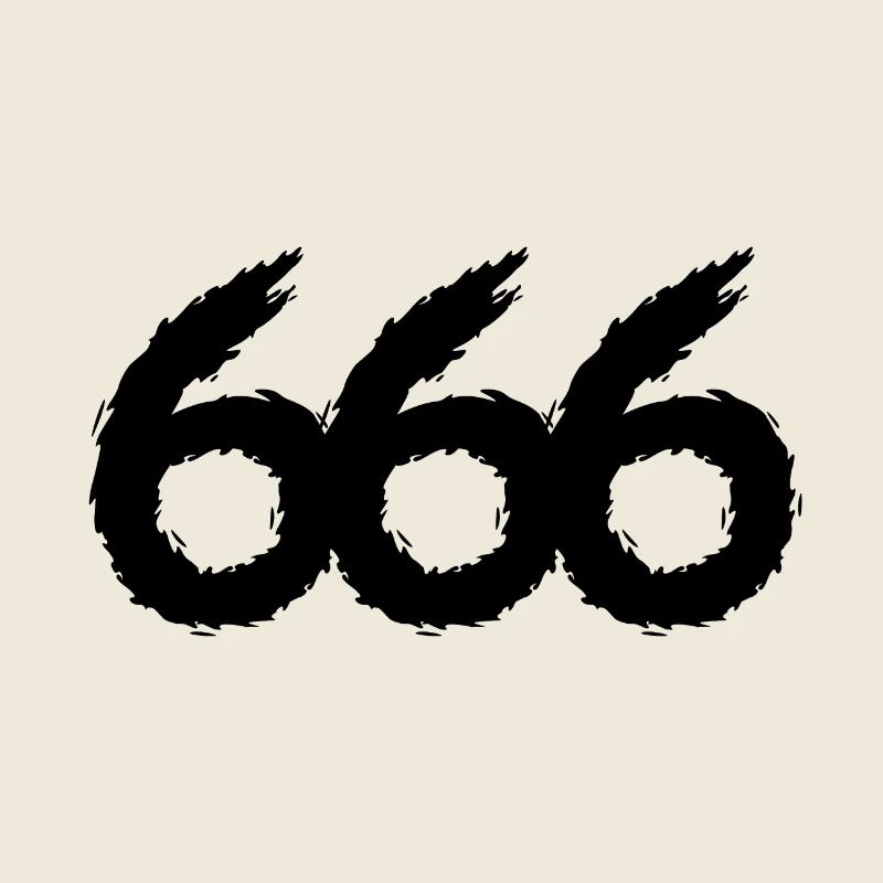 666 symbol number evil devil