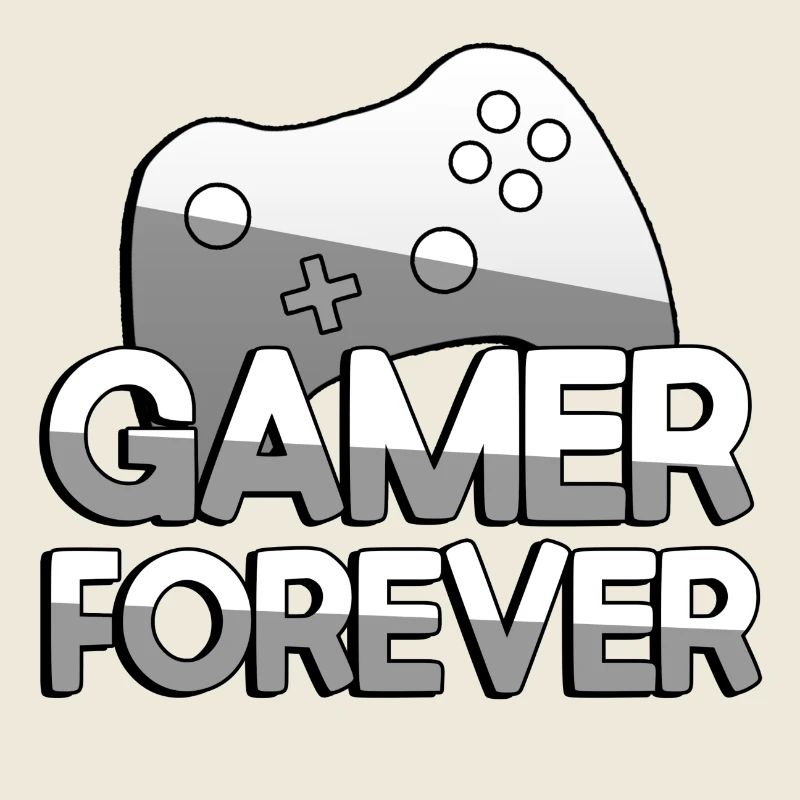 GAMER FOREVER + Controller - Gaming