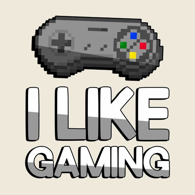 I LIKE GAMING + SNES Controller - Gaming