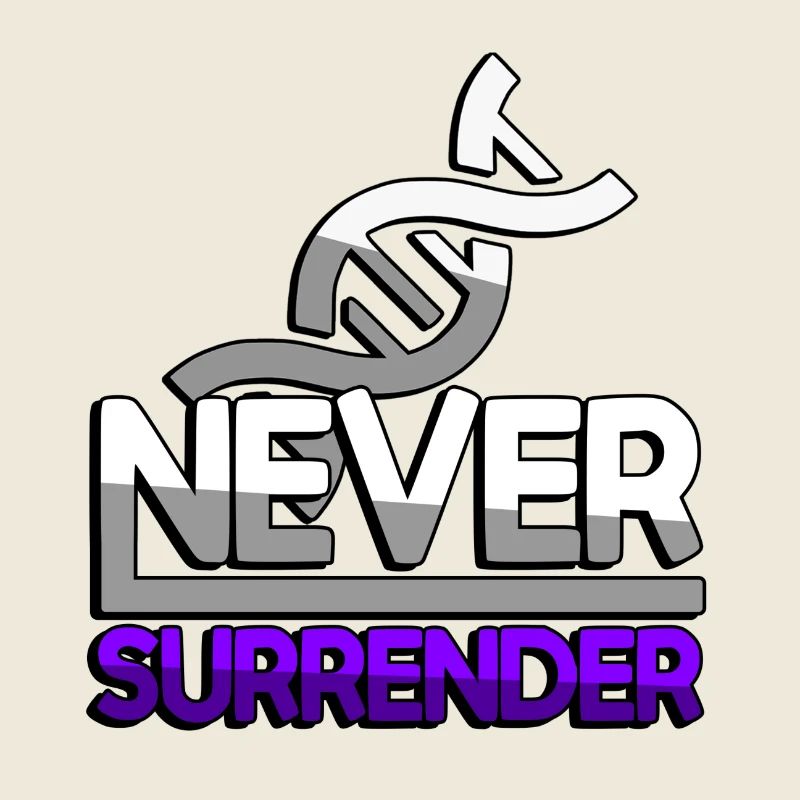 NEVER SURRENDER (Purple) + DNA - Gaming
