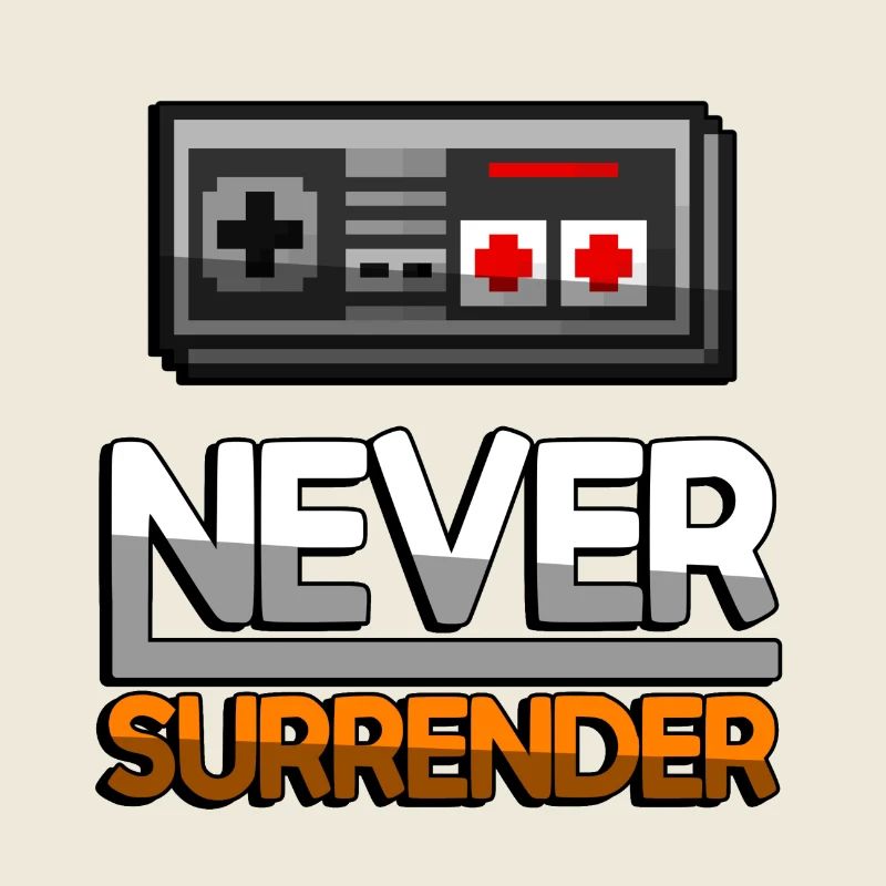 NEVER SURRENDER (Orange) + Contrôleur NES - Jeux