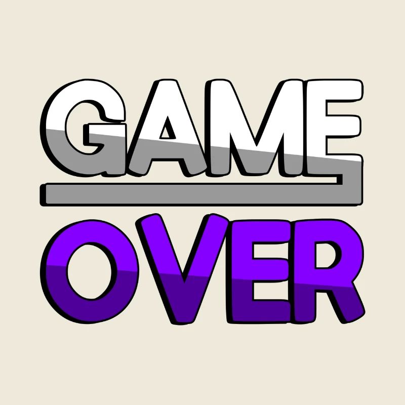 GAME OVER (Violet) - Jeux