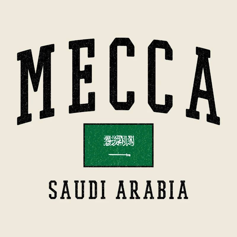 Mecque, Arabie Saoudite : Conception du drapeau