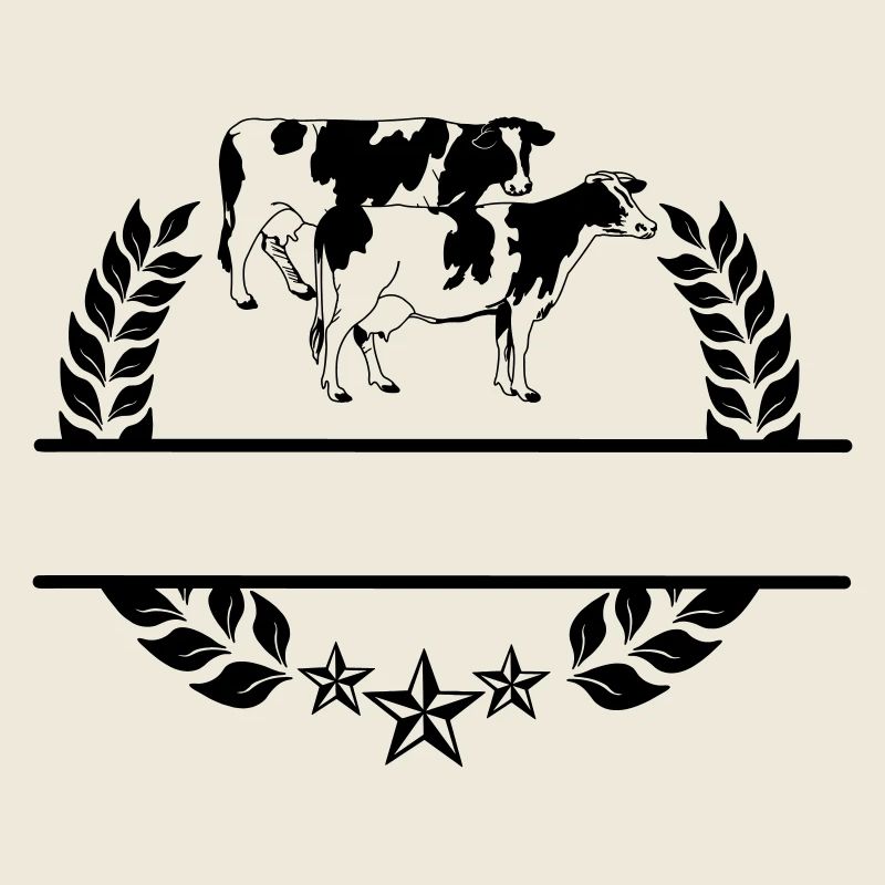 Cows monogram