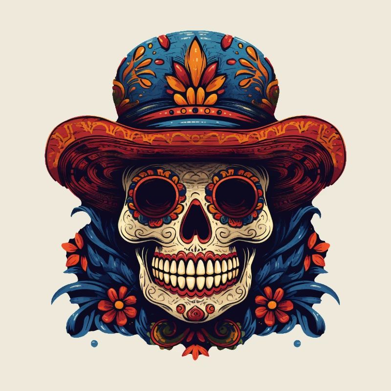 Cinco de Mayo Skull