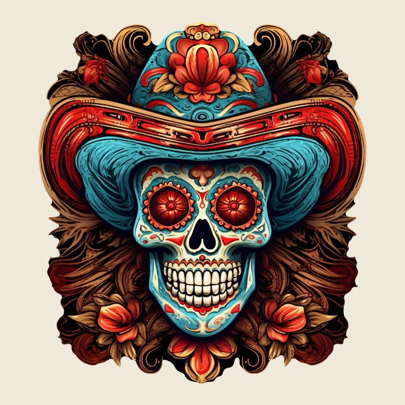 Cinco de Mayo Skull