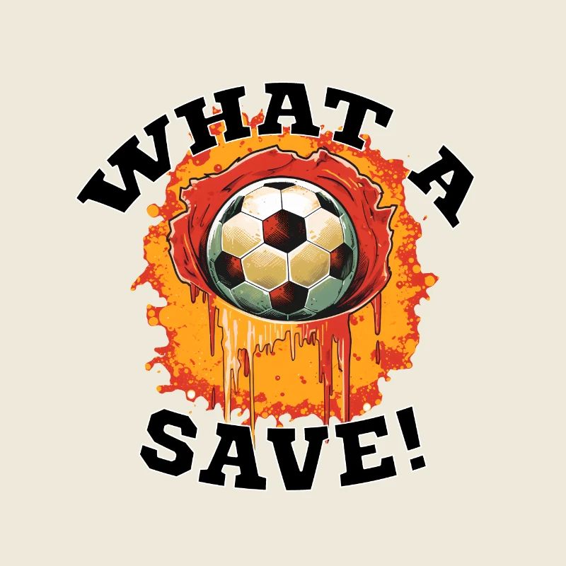 Fußball ball - What a Save!