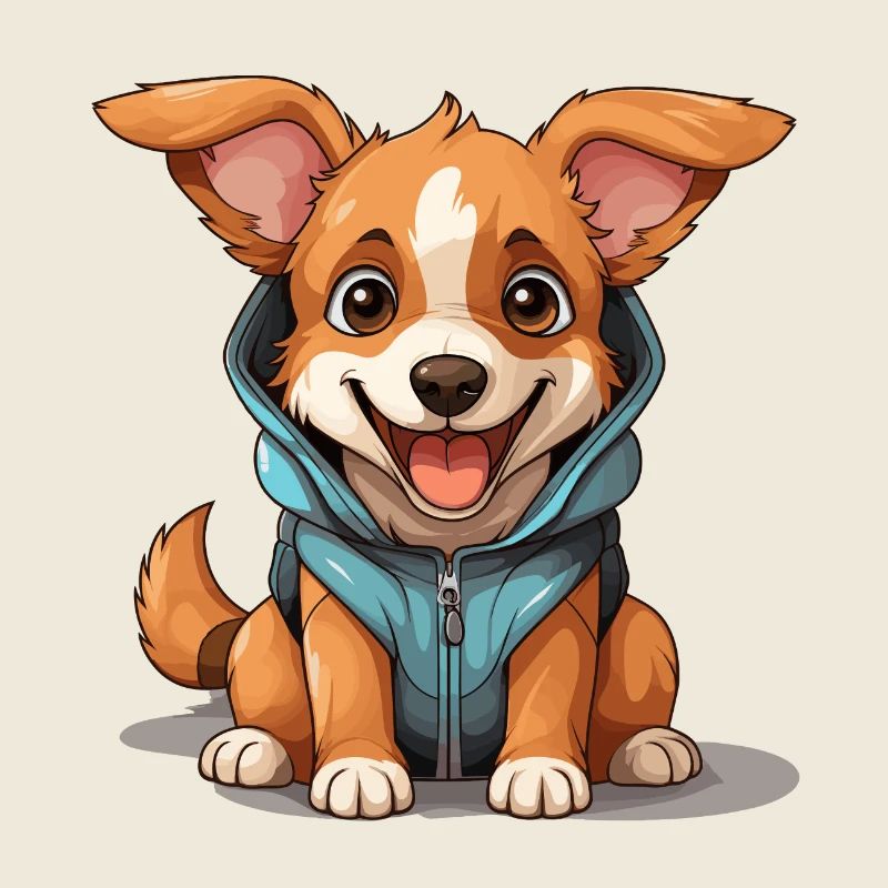 Chien - Style Kawaii