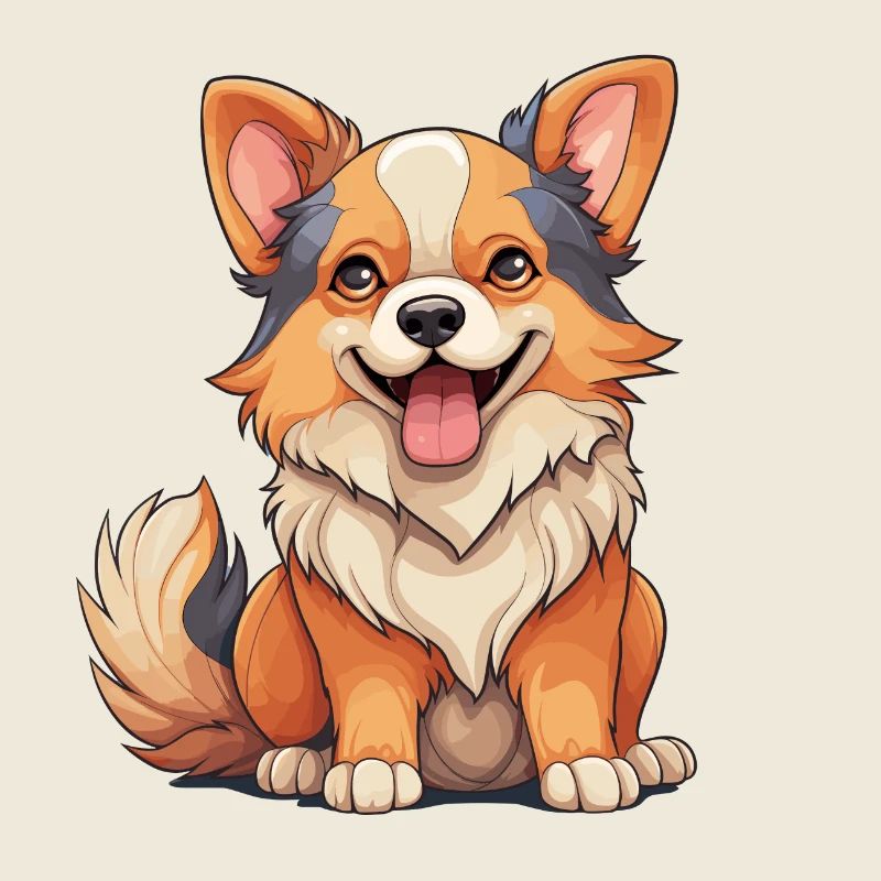 Dog - Kawaii Style
