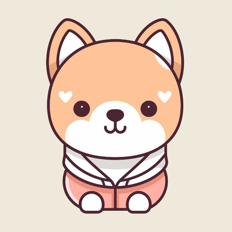Dog - Kawaii Style