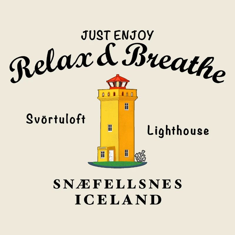 Iceland Lighthouse Svörtuloft, Relax