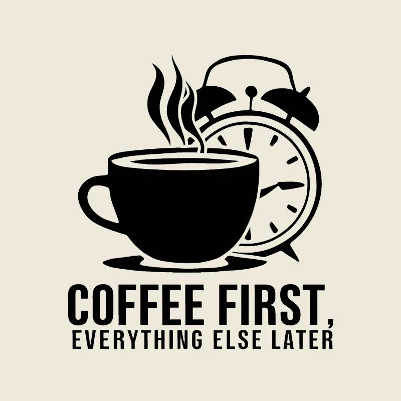 Erst der Kaffee, dann alles andere