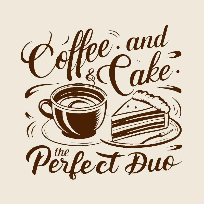 Café et gâteau – le duo parfait.