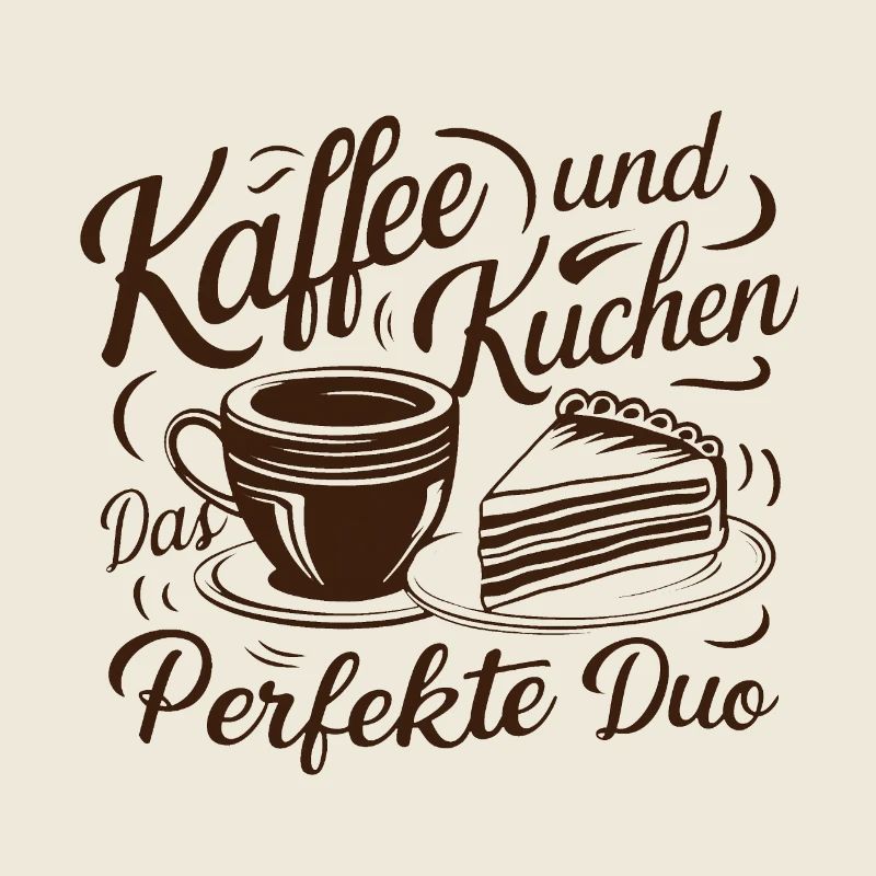Café et gâteau – le duo parfait.