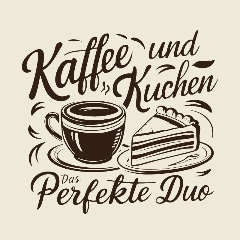 Café et gâteau – le duo parfait.