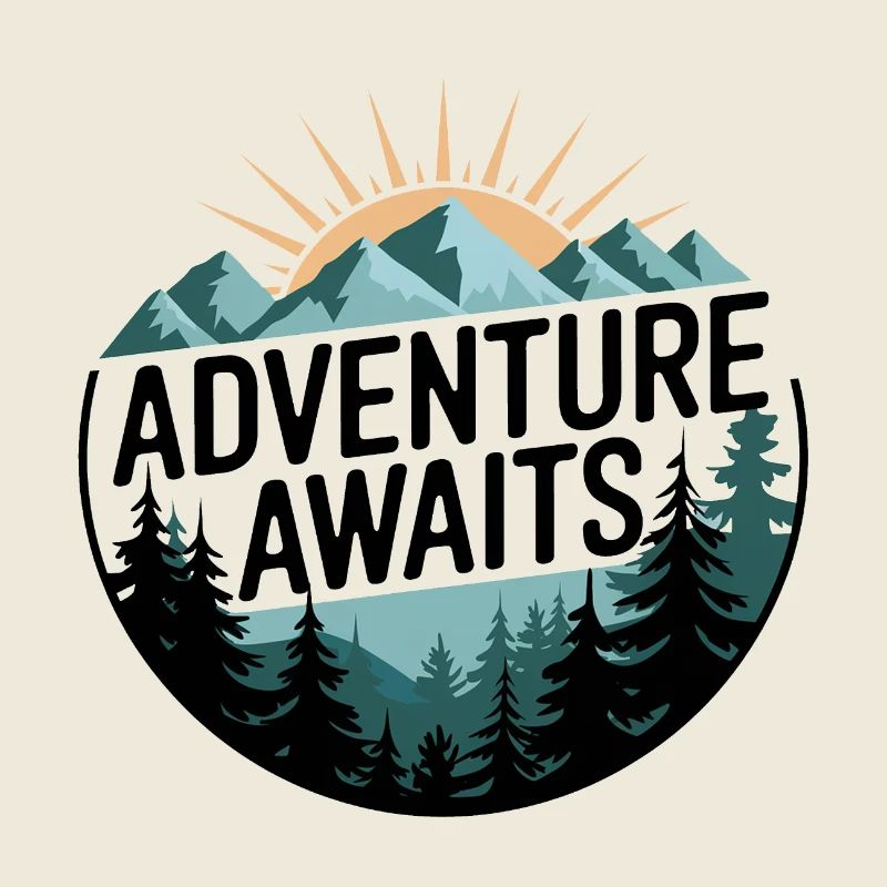 L’aventure vous attend – Panorama de montagne