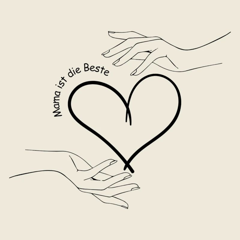 Mama ist die Beste Muttertag