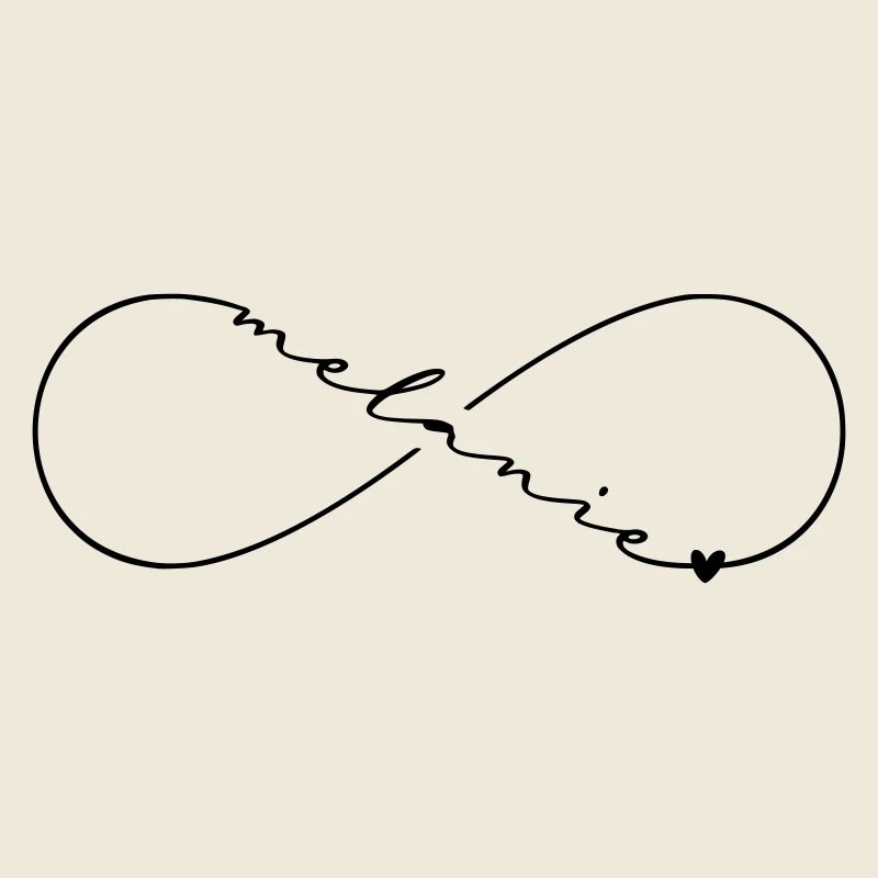Melanie Name Infinitysymbol