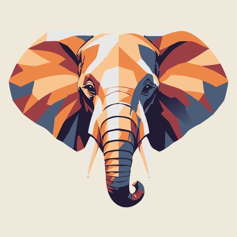 Elefant_farbe_poly